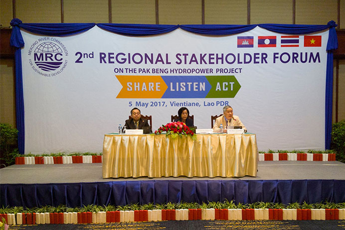 The 2nd Regional Stakeholder Forum on the Pak Beng Hydropower Project 1